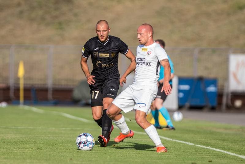 Football. Fortuna I Liga. GKS 1962 Jastrzebie - Puszcza Niepolomice. 31.07.2021
