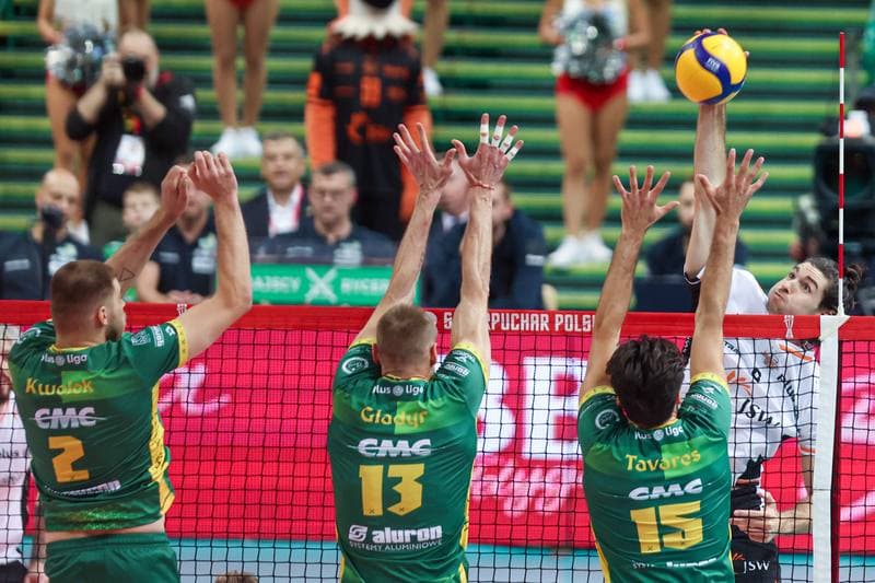 Volleyball. AL-KO Superpuchar Polski. Jastrzebski Wegiel - Aluron CMC Warta Zawiercie. 25.09.2024
