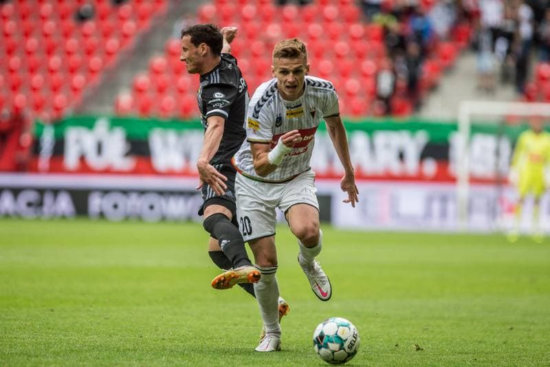 Football. Fortuna I Liga. GKS Tychy - LKS Lodz. 13.06.2021