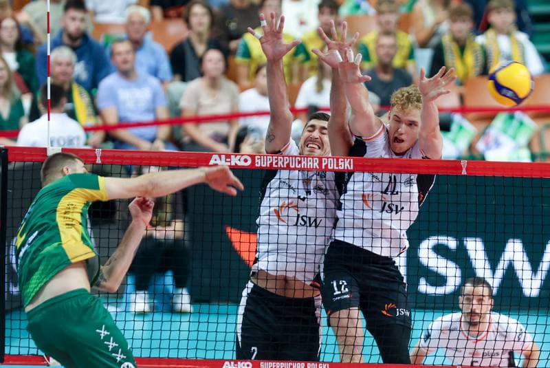 Volleyball. AL-KO Superpuchar Polski. Jastrzebski Wegiel - Aluron CMC Warta Zawiercie. 25.09.2024