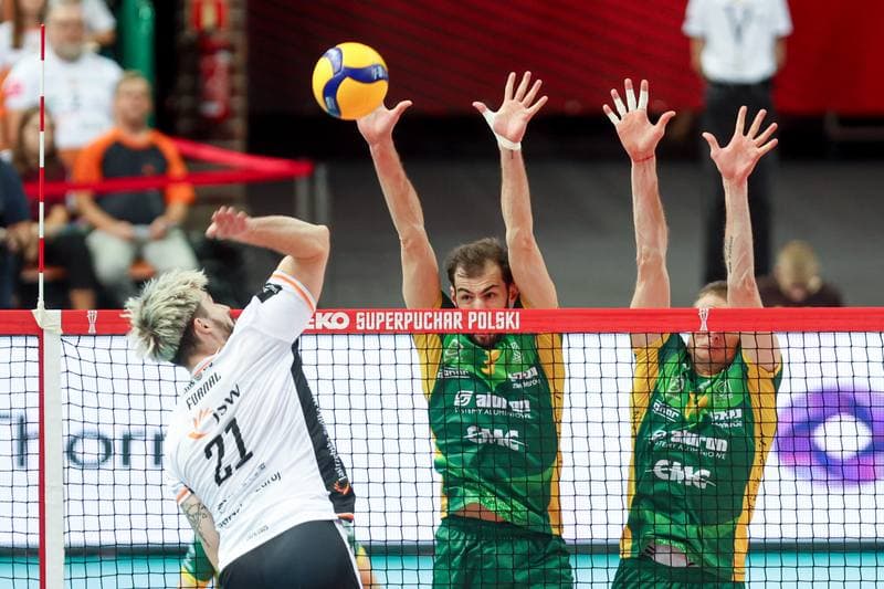 Volleyball. AL-KO Superpuchar Polski. Jastrzebski Wegiel - Aluron CMC Warta Zawiercie. 25.09.2024