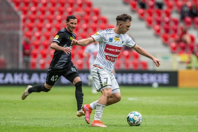 Football. Fortuna I Liga. GKS Tychy - LKS Lodz. 13.06.2021