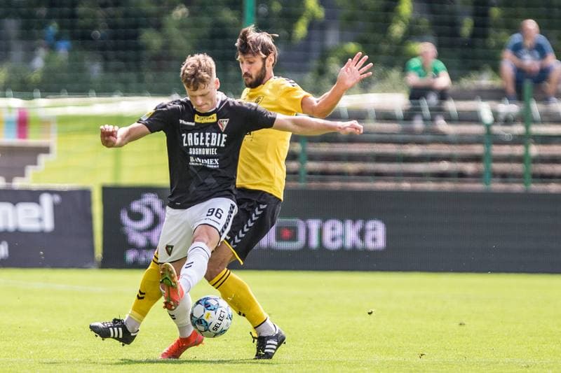 Football. Fortuna I Liga. GKS Katowice - Zaglebie Sosnowiec. 22.08.2021