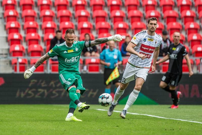 Football. Fortuna I Liga. GKS Tychy - LKS Lodz. 13.06.2021