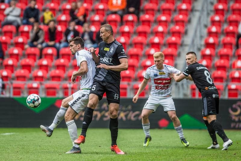 Football. Fortuna I Liga. GKS Tychy - LKS Lodz. 13.06.2021