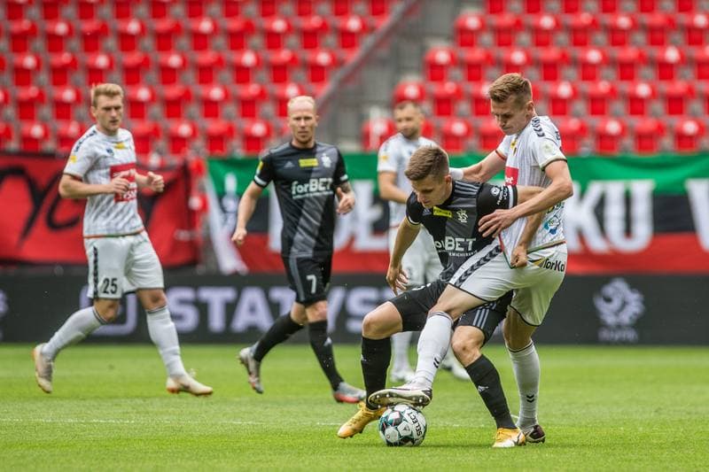 Football. Fortuna I Liga. GKS Tychy - LKS Lodz. 13.06.2021