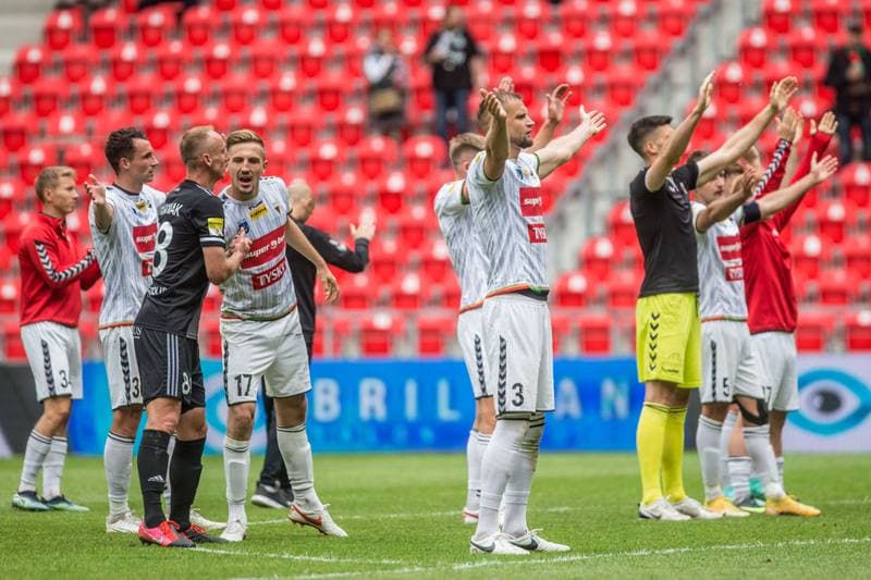 Football. Fortuna I Liga. GKS Tychy - LKS Lodz. 13.06.2021