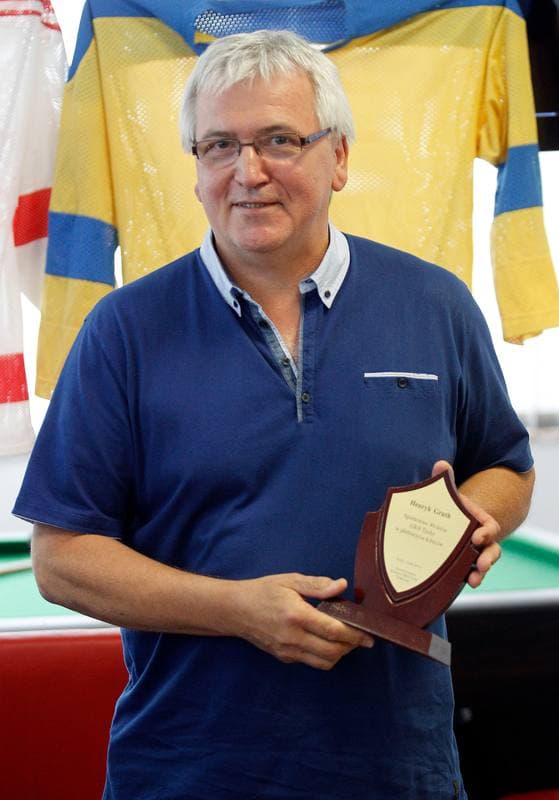Ice Hockey. Legend Meeting. Henryk Gruth. 25.06.2015