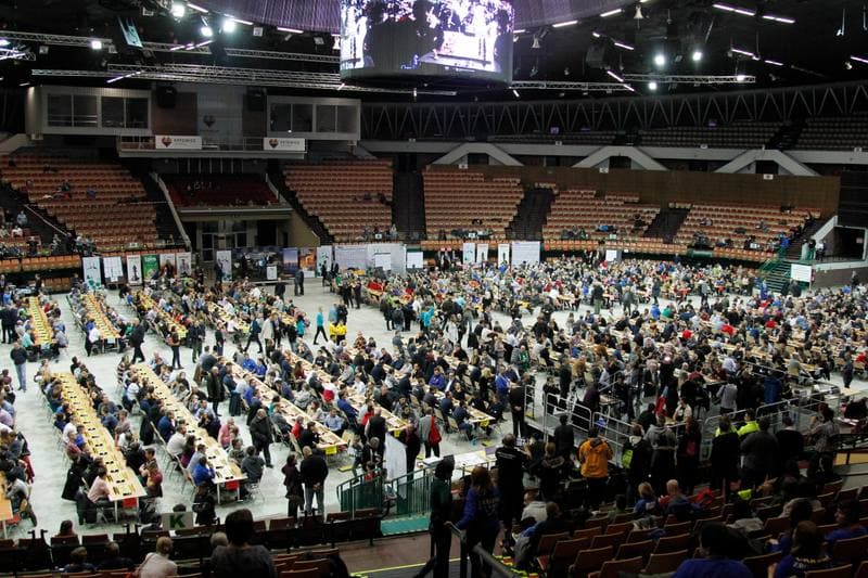 Chess. European Blitz Championship. 15.12.2017