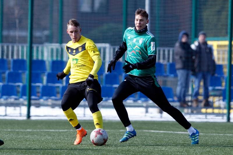 Football. Sparing. GKS Katowice - ROW 1964 Rybnik. 03.03.2018
