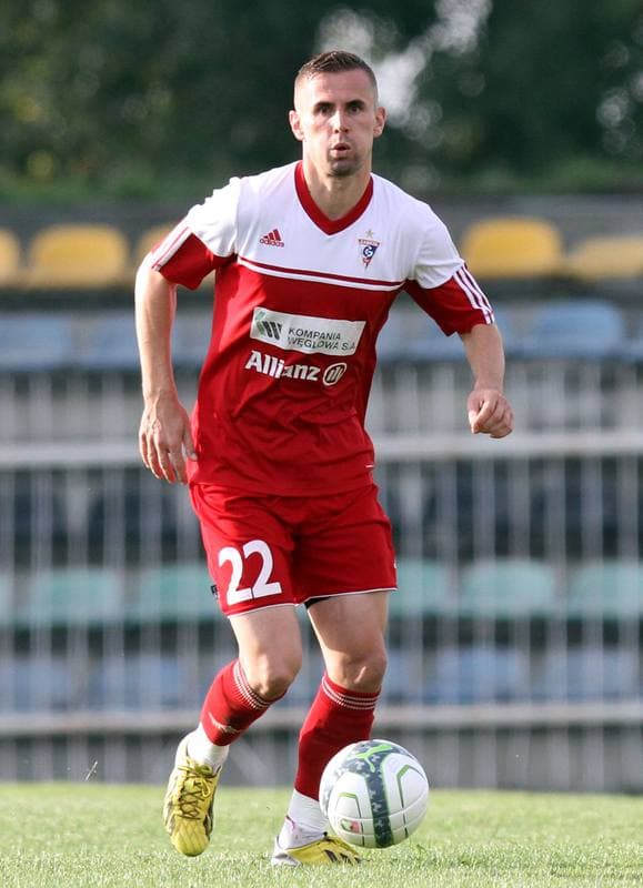 Football. Sparing. Gornik Zabrze - Naprzod Rydultowy. 11.09.2013
