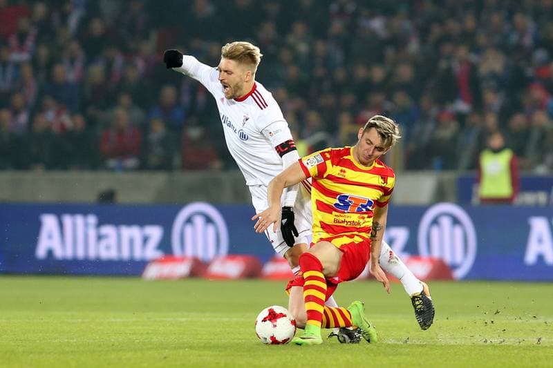 Football. Lotto Ekstraklasa. Gornik Zabrze - Jagiellonia Bialystok. 24.11.2017
