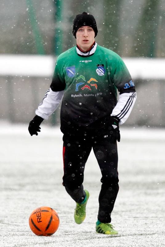 Football. Sparing. Energetyk ROW Rybnik - Janina Libiaz. 25.01.2014