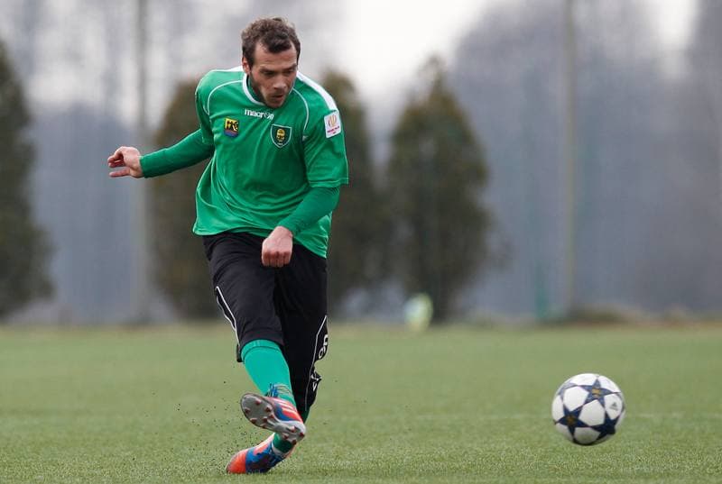 Football. Friendly Match. GKS Katowice - Rakow Czestochowa. 22.02.2014