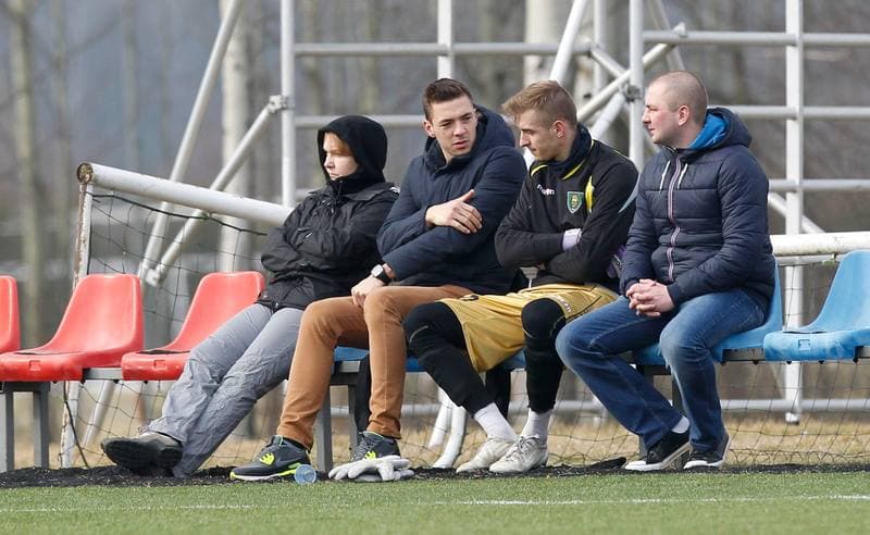Football. Friendly Match. GKS Katowice - Rakow Czestochowa. 22.02.2014