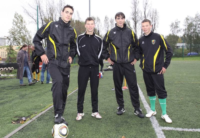 Football. Ruch Radzionkow. Training. 30.09.2010