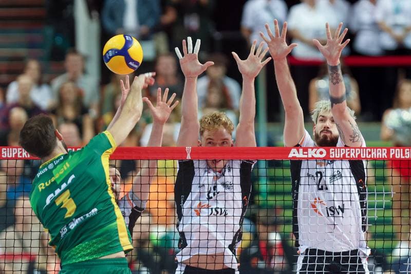 Volleyball. AL-KO Superpuchar Polski. Jastrzebski Wegiel - Aluron CMC Warta Zawiercie. 25.09.2024