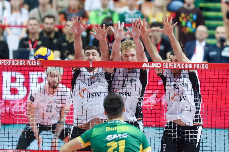 Volleyball. AL-KO Superpuchar Polski. Jastrzebski Wegiel - Aluron CMC Warta Zawiercie. 25.09.2024