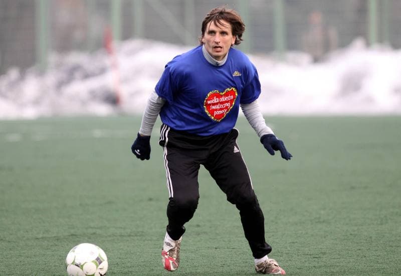 Football. XIX Final WOSP. Reprezentacja WOSP - Reprezentacja Slaska. 09.01.2011