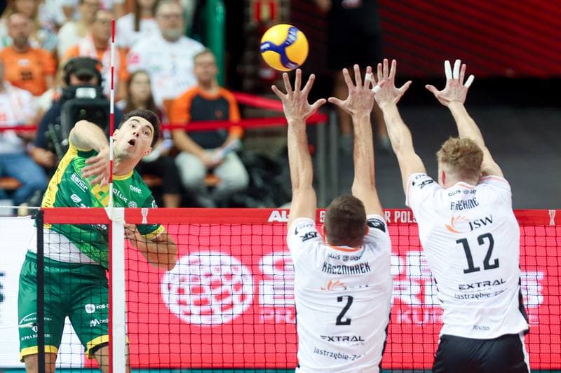 Volleyball. AL-KO Superpuchar Polski. Jastrzebski Wegiel - Aluron CMC Warta Zawiercie. 25.09.2024