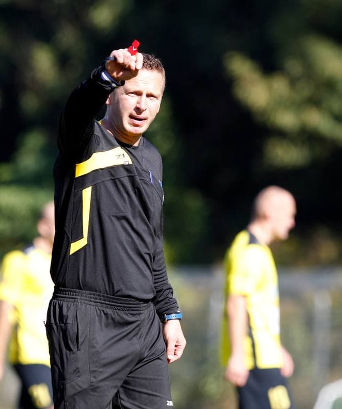 Football. IV Liga. Slavia Ruda Slaska - Ruch Radzionkow. 03.10.2015