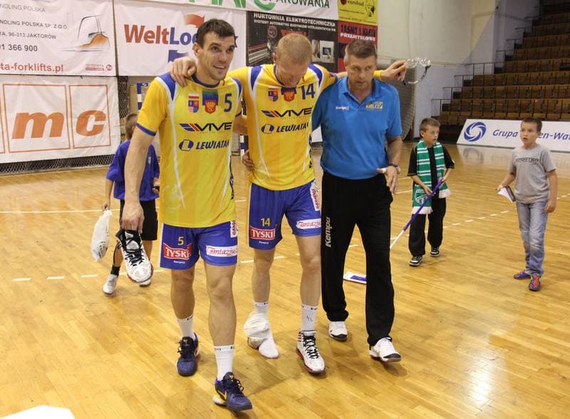 Handball. Sparing. NMC Powen Zabrze - Vive Kielce. 31.08.2012