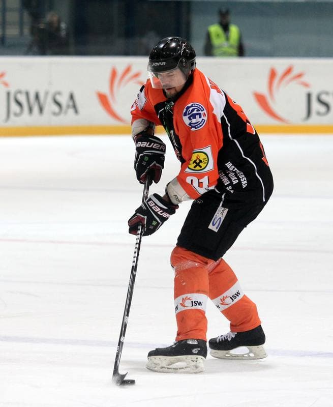 Ice Hockey. Polska Liga Hokejowa. JKH GKS Jastrzebie - Comarch Cracovia Krakow. 24.03.2013