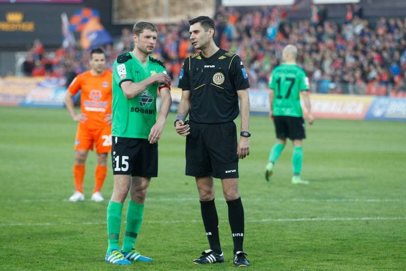 Football. Ekstraklasa. Termalica Bruk-Bet Nieciecza - Gornik Leczna. 30.04.2016