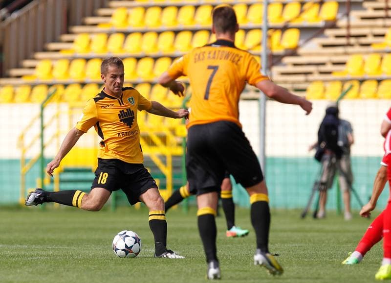 Football. I Liga. GKS Katowice - Widzew Lodz. 02.08.2014