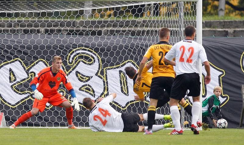 Football. I Liga. GKS Katowice - Chrobry Glogow. 04.10.2014