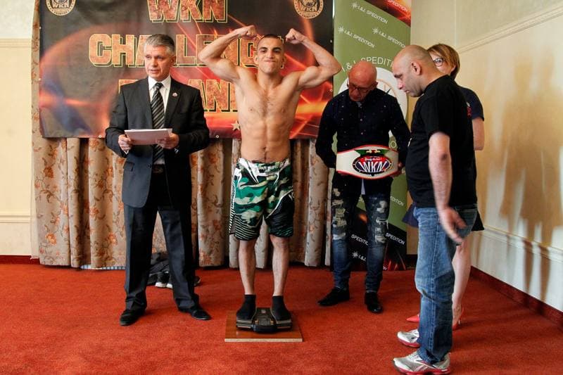 Kick-Boxing. WKN Challenge. Weigh-In. 11.05.2017