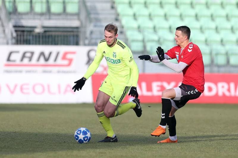 Football. Sparing. MFK Karvina - GKS Tychy. 01.02.2019