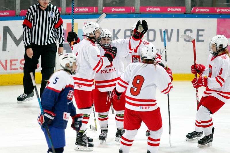 Ice Hockey. Women's National Team. Poland - Slovakia. 12.11.2017