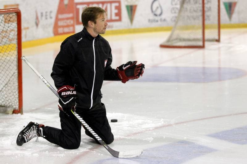 Ice Hockey. Poland national team. Training. 30.09.2018