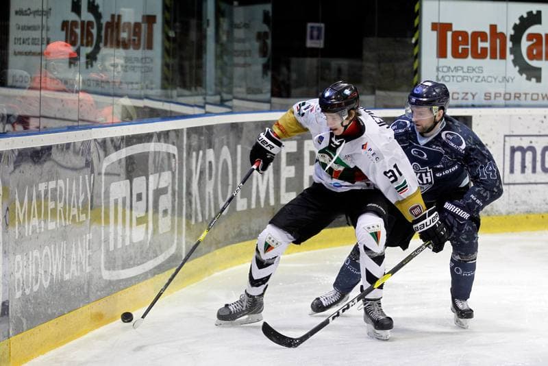 Ice Hockey. Polska Hokej Liga. GKS Tychy - MH Automatyka Gdansk. 08.01.2019