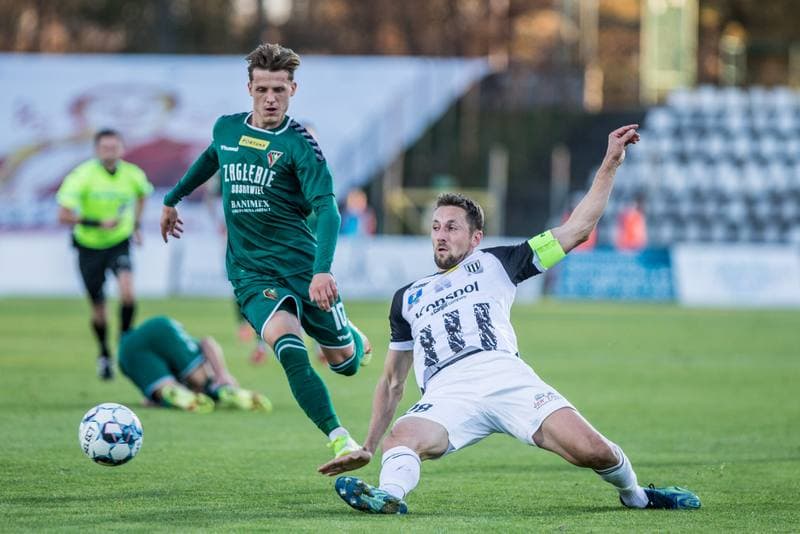Football. Fortuna I Liga. Sandecja Nowy Sacz - Zaglebie Sosnowiec. 31.10.2021