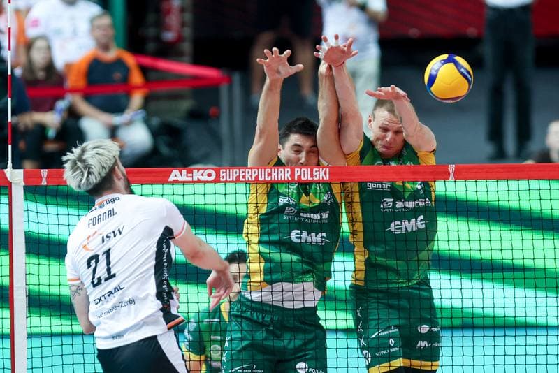 Volleyball. AL-KO Superpuchar Polski. Jastrzebski Wegiel - Aluron CMC Warta Zawiercie. 25.09.2024