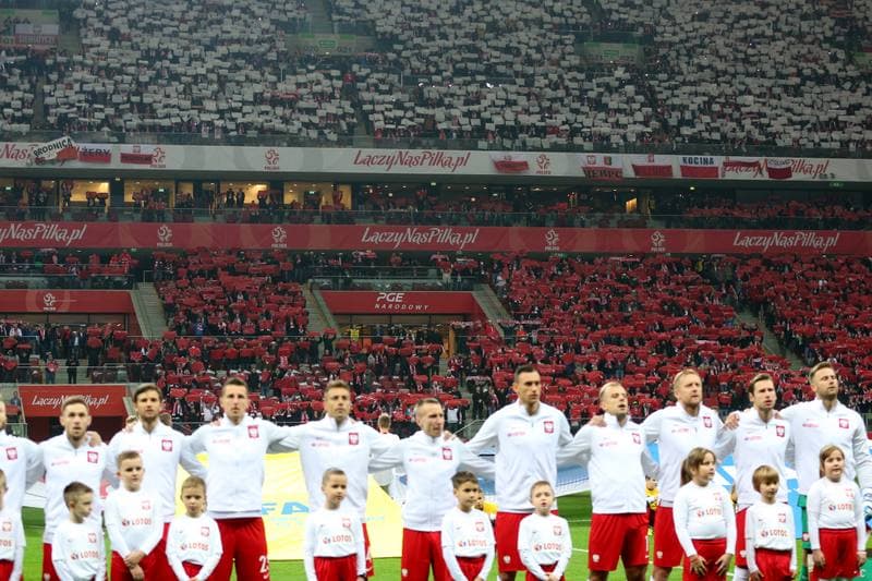 Football. International Friendly. Poland - Uruguay. 10.11.2017