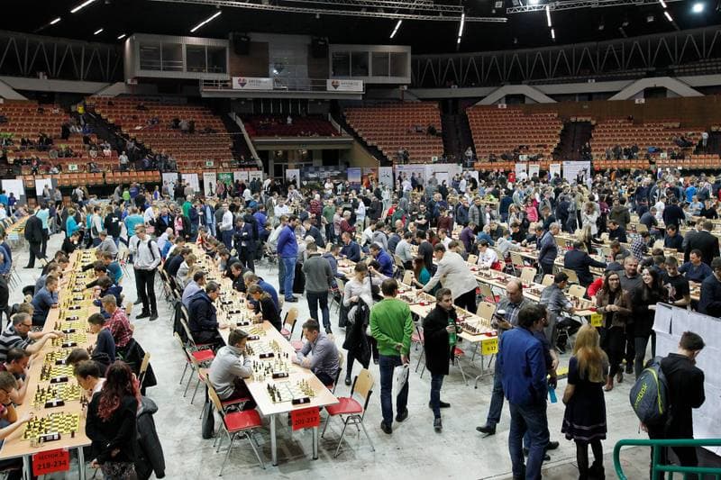 Chess. European Blitz Championship. 15.12.2017