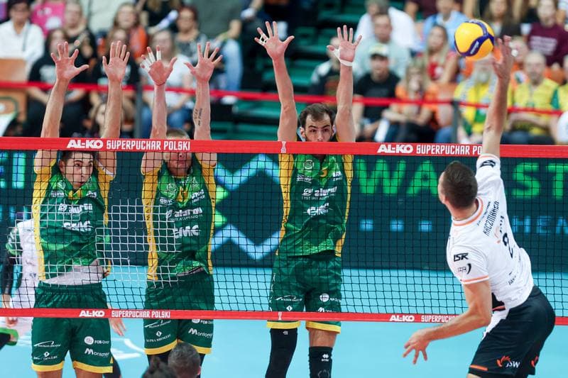 Volleyball. AL-KO Superpuchar Polski. Jastrzebski Wegiel - Aluron CMC Warta Zawiercie. 25.09.2024