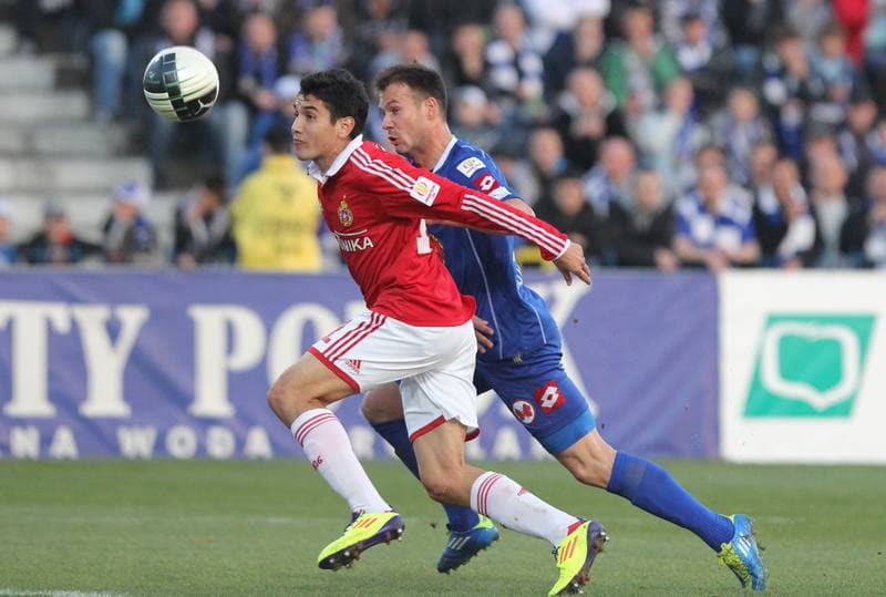 Football. Puchar Polski. Ruch Chorzow - Wisla Krakow. 03.04.2012