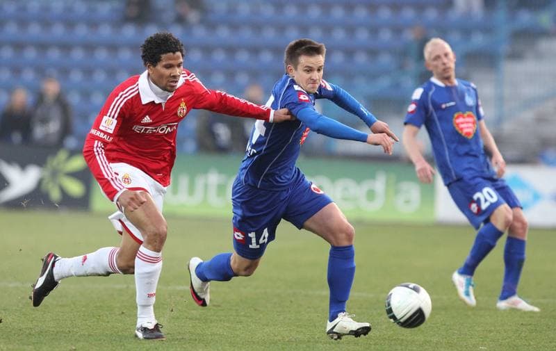 Football. Puchar Polski. Ruch Chorzow - Wisla Krakow. 03.04.2012