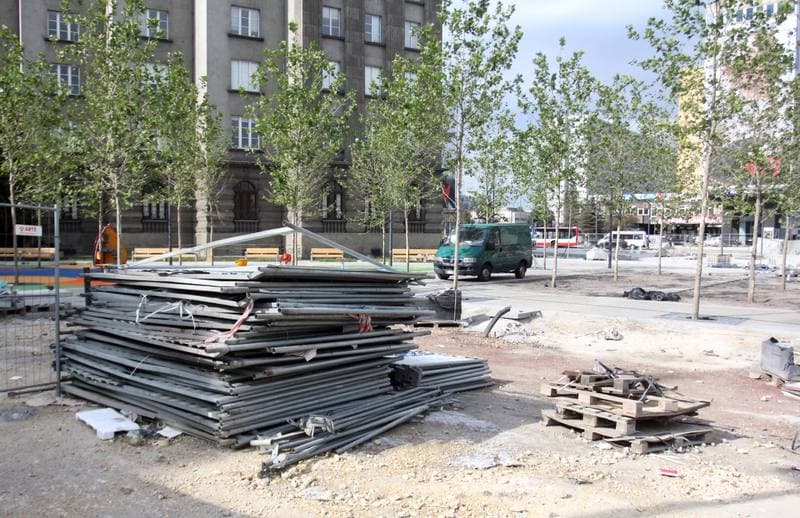Market Reconstruction. Katowice. 14.09.2015