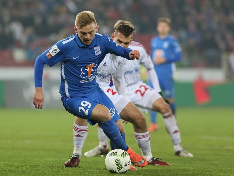 Football. PKO BP Ekstraklasa. Gornik Zabrze - Lech Poznan. 02.03.2016
