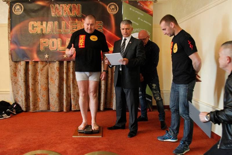 Kick-Boxing. WKN Challenge. Weigh-In. 11.05.2017