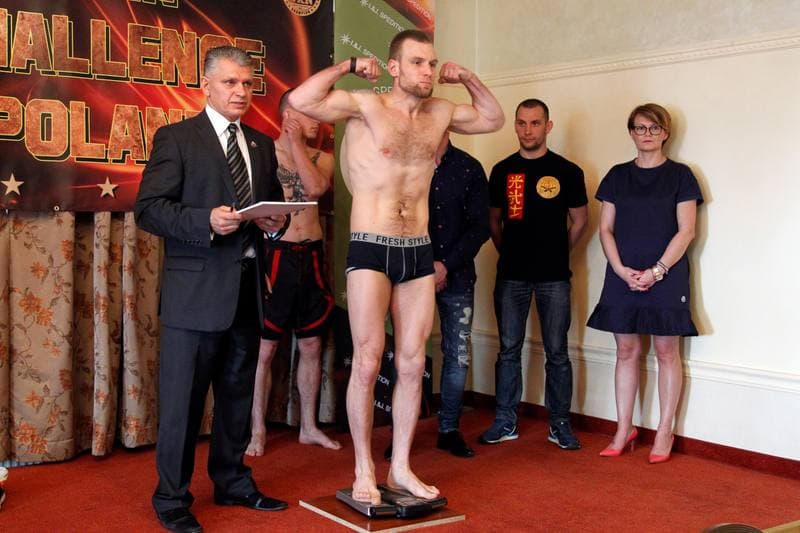Kick-Boxing. WKN Challenge. Weigh-In. 11.05.2017