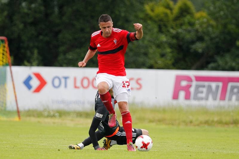 Football. Sparing. Gornik Zabrze - Zemplin Michalovce. 08.07.2017