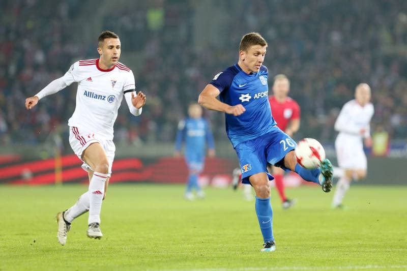 Football. Lotto Ekstraklasa. Gornik Zabrze - Lech Poznan. 04.11.2017