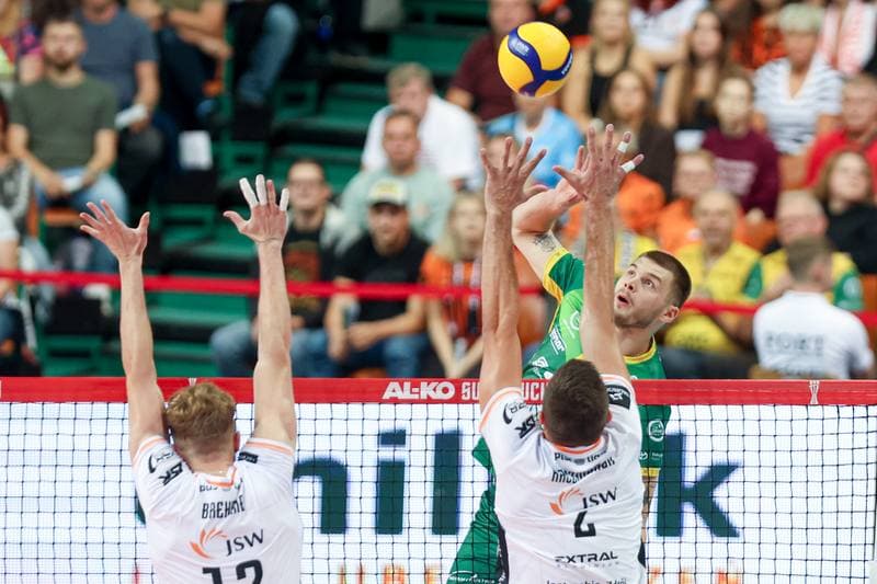 Volleyball. AL-KO Superpuchar Polski. Jastrzebski Wegiel - Aluron CMC Warta Zawiercie. 25.09.2024