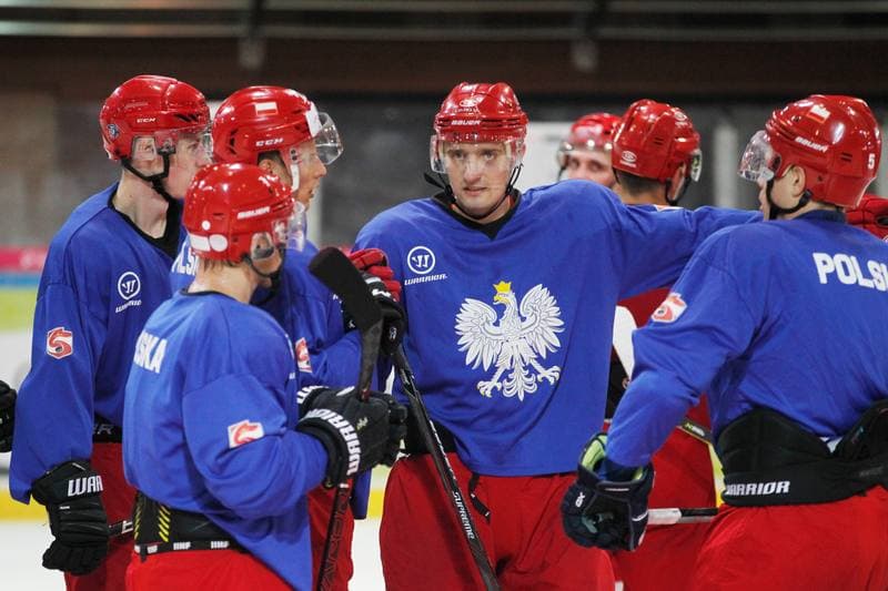 Ice Hockey. Poland national team. Training. 21.08.2018